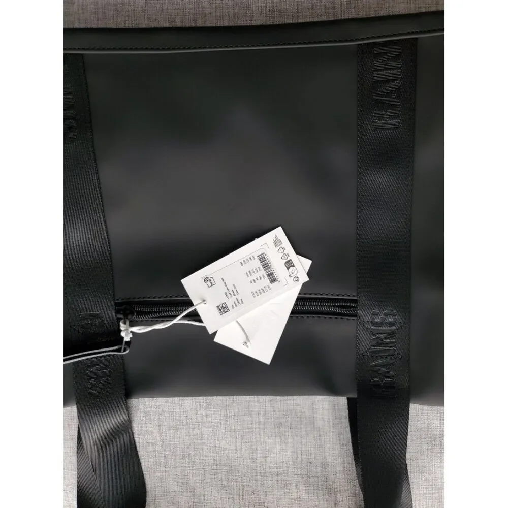 🆕 RAINS TRAIL GYM BAG BLACK NWT #14380